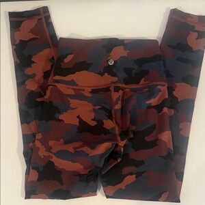 Lululemon Camo Leggings size 2